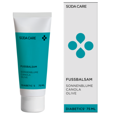 SÜDA CARE Fussbalsam – pėdų priežiūros priemonė