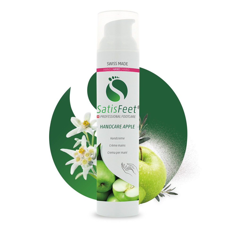 Roku krēms ar zaļā ābola aromātu SatisFeet Handcare