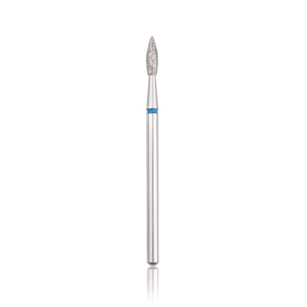 Dimanta frēze “liesmiņa” zila BL, ᴓ2,3mm HEAD