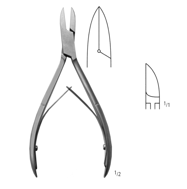 NOPA Knaibles nagu apstrādei 11cm