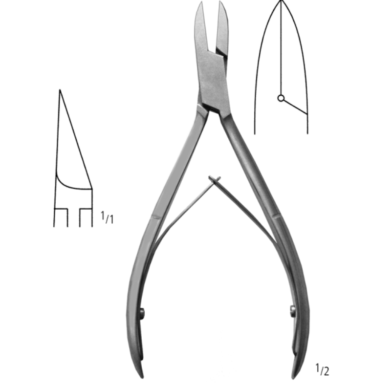 Knaibles nagu apstrādei 15cm NOPA