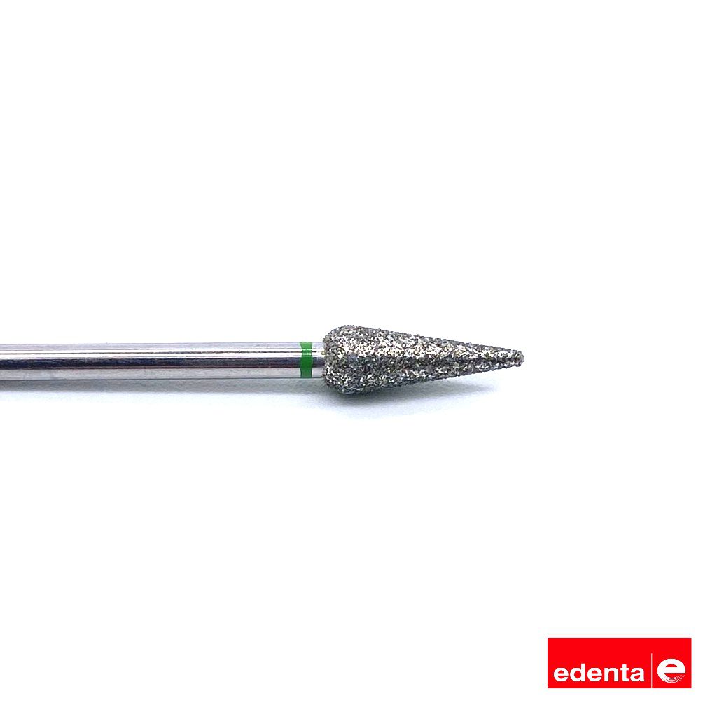 Dimanta frēze "lāsīte" GR, ᴓ4,5mm EDENTA