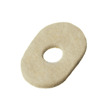 Ovāli filca gredzeni 2,5mm/3,5cm (9gab) SANTA FLEX
