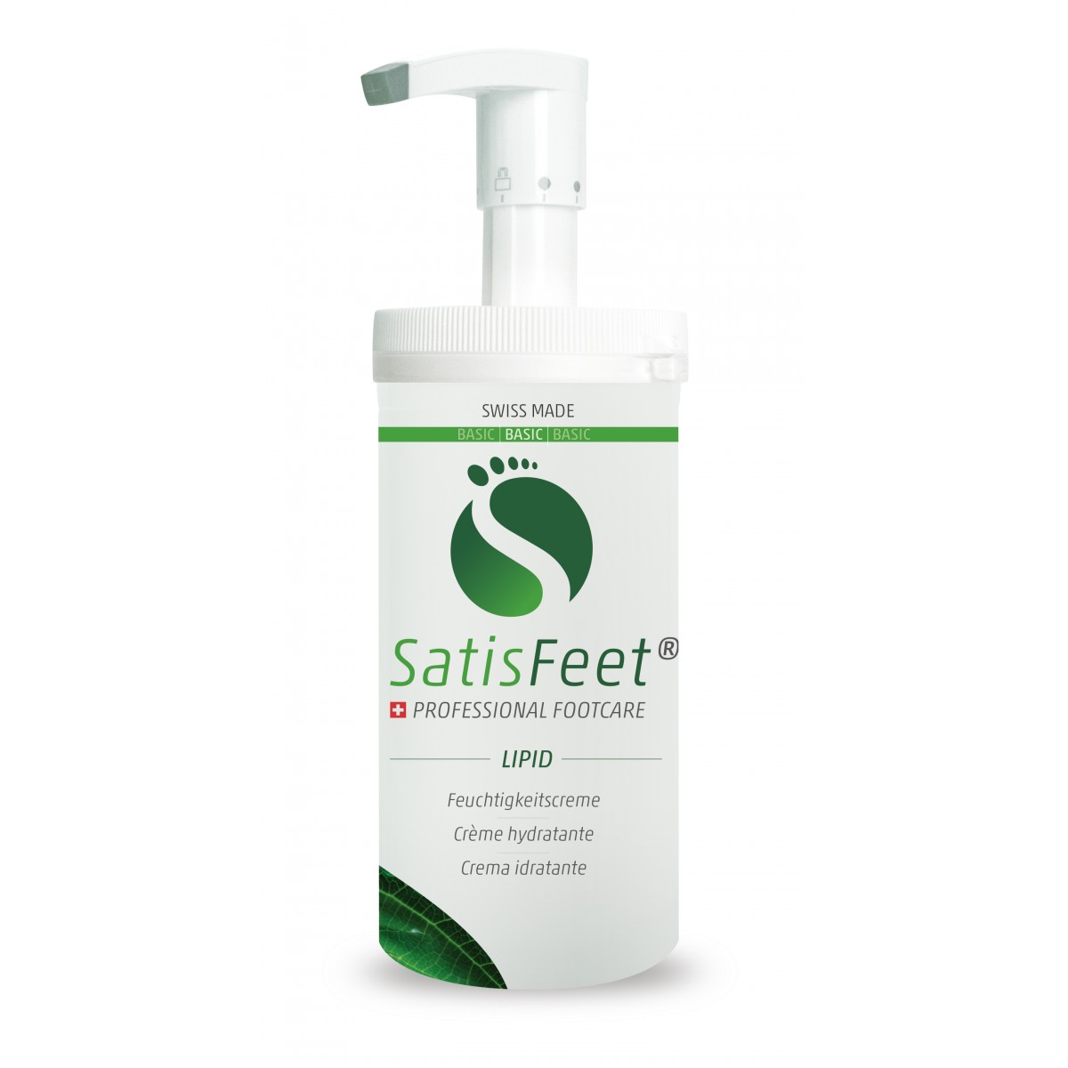 Mitrinošais krēms pēdām SatisFeet Lipid 500ml