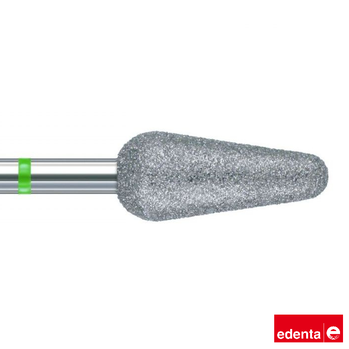 Dimanta frēze ''bumbieris'' GR, ᴓ6,0mm EDENTA