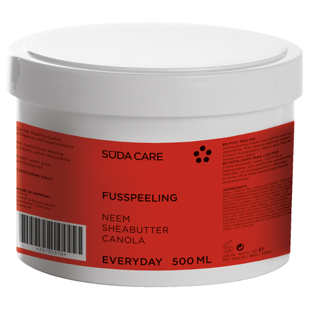 Pīlings pēdām, rokām un ķermenim SÜDA CARE 500ml