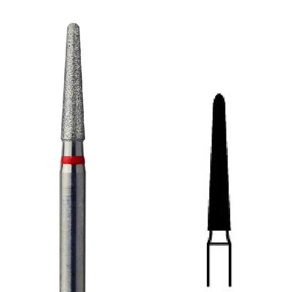 Dimanta frēze "konuss", RD, ᴓ1,6mm EDENTA