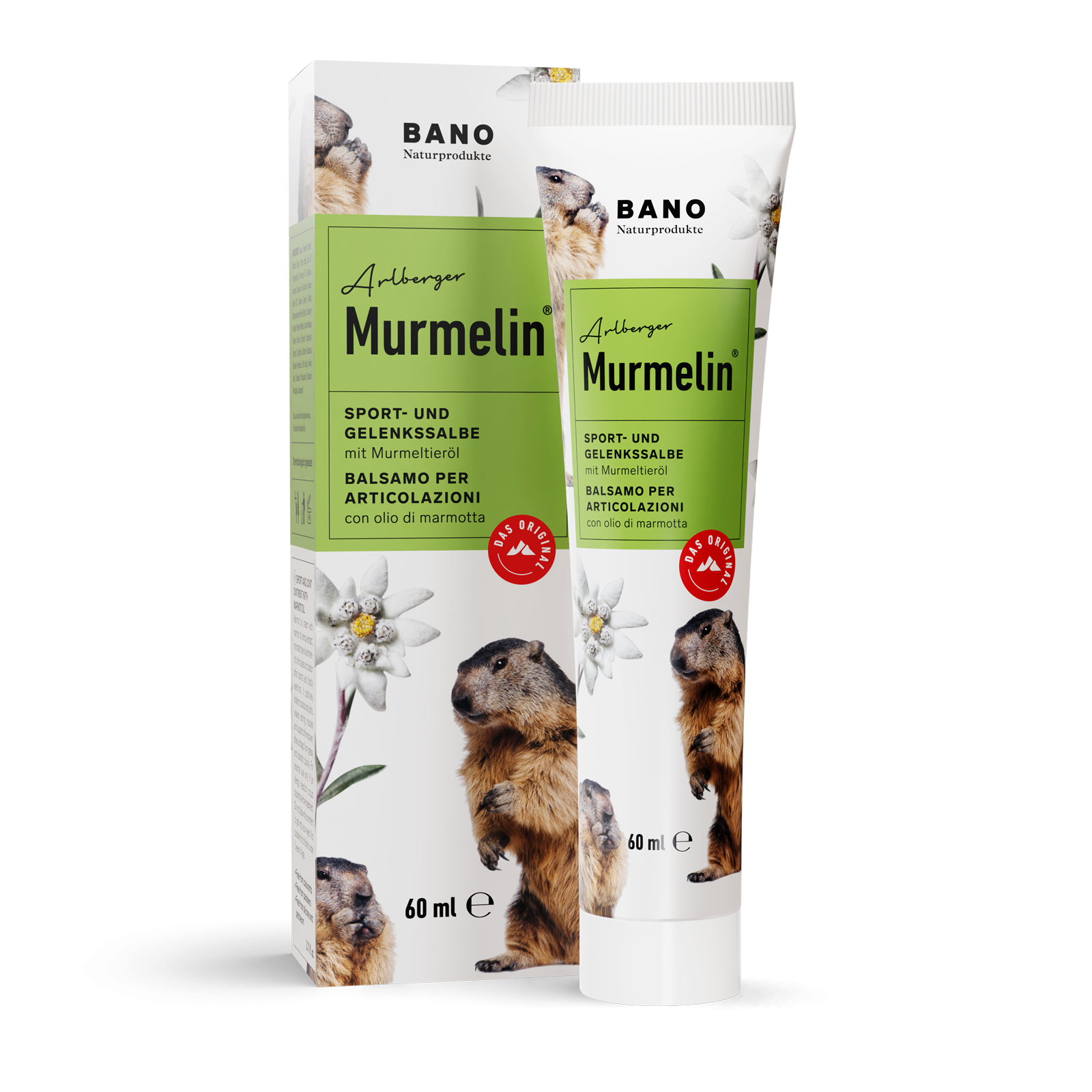 Sporta un locītavu ziede Arlberger Murmelin 60ml