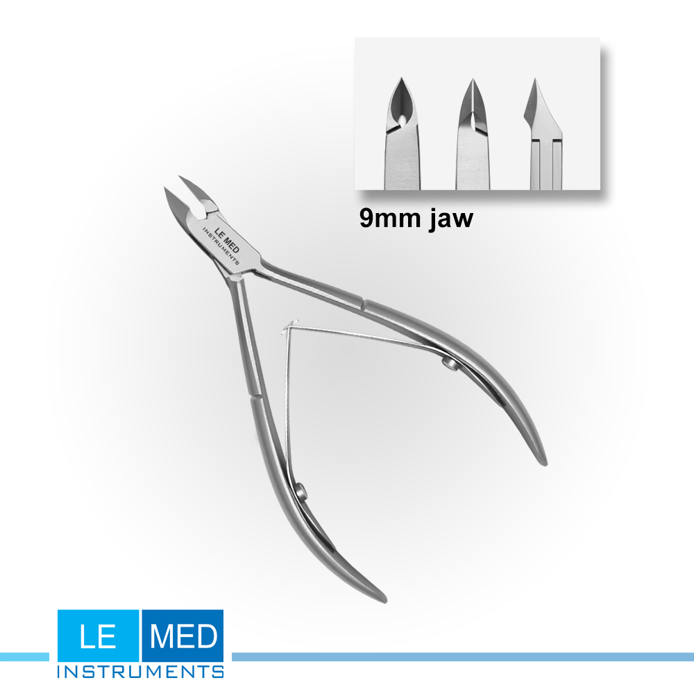 Kutikulu knaibles 10 cm/ 9 mm LE MED L-6114
