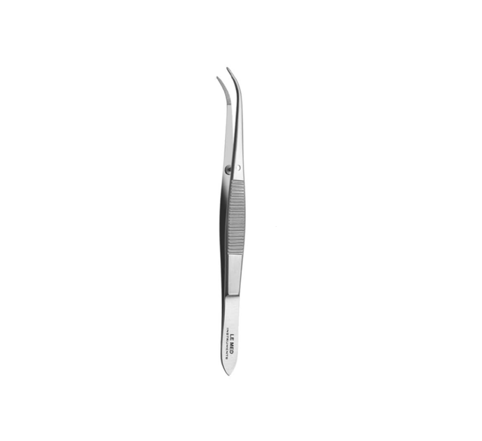 Pincete izliekta 11,5 cm LE MED