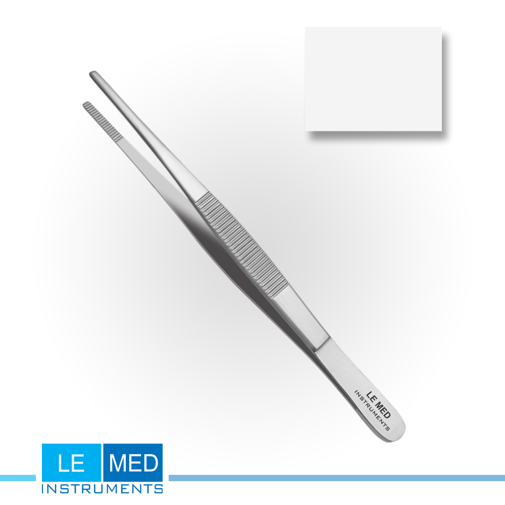 Pincete nagiem, taisna 14 cm, LE MED L-6500