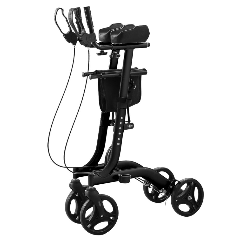 Rollators ar apakšdelma balstiem un sēdekli, svara izturība 130kg